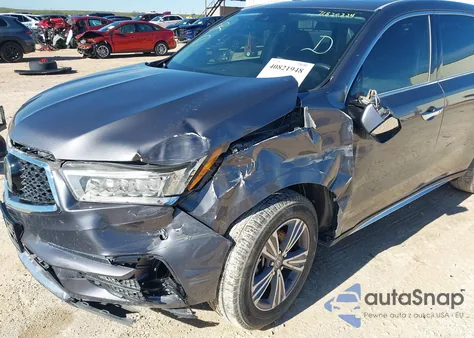2020 Acura Mdx Standard from USA, damaged, VIN 5J8YD3H3XLL017416